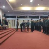 Bupati Ciamis Herdiat melantik 18 eselon dengan posisi yang baru, Minggu (15/6/2025) malam. Tersisa enam Jabatan Pimpinan Tinggi Pratama (JPTP) yang masih kosong. (Istimewa)
