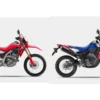 Hadirkan Sensasi Petualangan Baru, CRF250 Series Siap Jelajahi Indonesia. New CRF250 RALLY (kanan) dan New CRF250L (kiri).