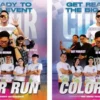 Selebaran berisi acara lari bertabur serbuk warna alias Color Run yang hendak digelar Toserba Yogya Ciamis besok, Minggu (22/6/2025). Acara ini akhirnya diganti menjadi fun run karena color run diduga membawa simbol LGBT. (istimewa)