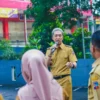 Wali Kota Bogor, Dedie A. Rachim, saat mengunjungi kantor Kecamatan Bogor Timur. (Yudha Prananda / Jabar Ekspres)