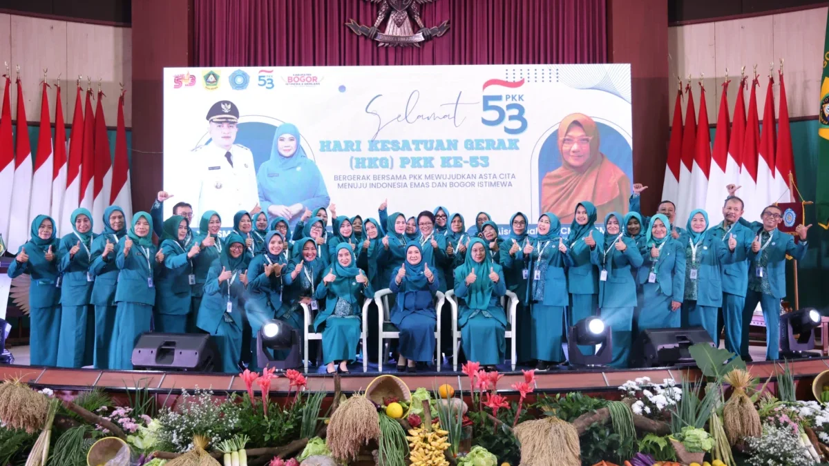 Peringatan Hari Kesatuan Gerak (HKG) ke-53 di Gedung Tegar Beriman.