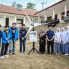 Mahasiswa ITB hadirkan listrik mandiri di Desa Cintaasih, Kecamatan Cipongkor, Kabupaten Bandung Barat, melalui proyek energi terbarukan bertajuk Kolecer Setrum. Dok istimewa