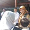 Kepala P3D Wilayah Kota Cimahi, Reni Astati saat Meninjau Cek Fisik Kendaraan (mong)