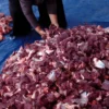Ilustrasi daging kurban. (foto/ANTARA)