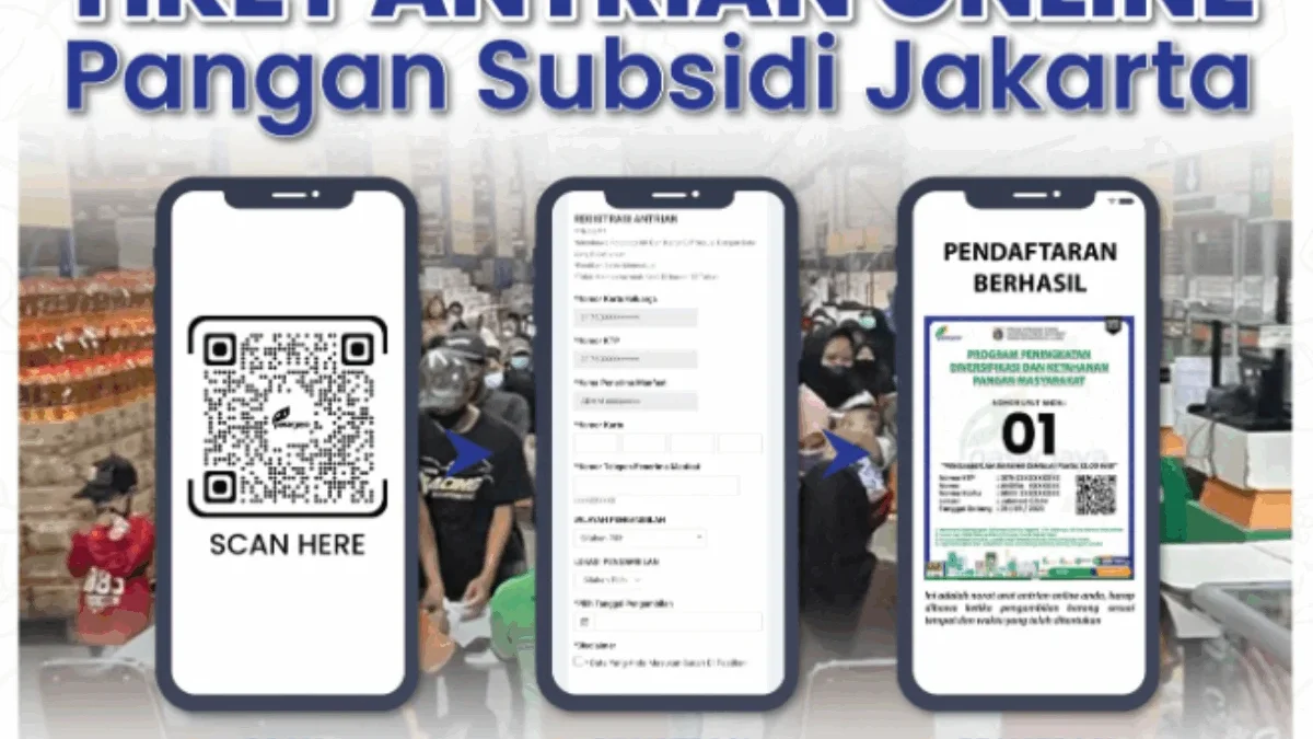 Syarat dan Cara Daftar Antrian KJP Sembako Murah di Pasar Jaya