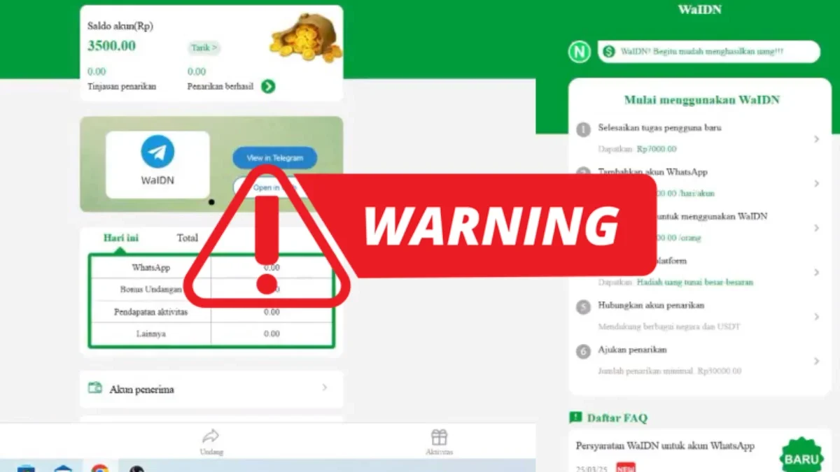 WA IDN Aplikasi Penghasil Uang dari WhatsApp