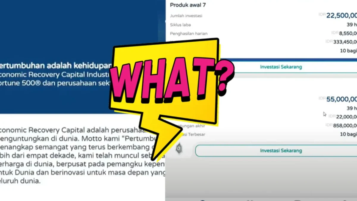 Bongkar Aplikasi ERC Penghasil Uang Hingga Rp858 juta Ternyata Begini Aplikasi ERC Penghasil Uang