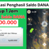 Cukup 1 Jam Main Dikasih Rp100 Ribu dari Aplikasi Penghasil Saldo DANA 2025