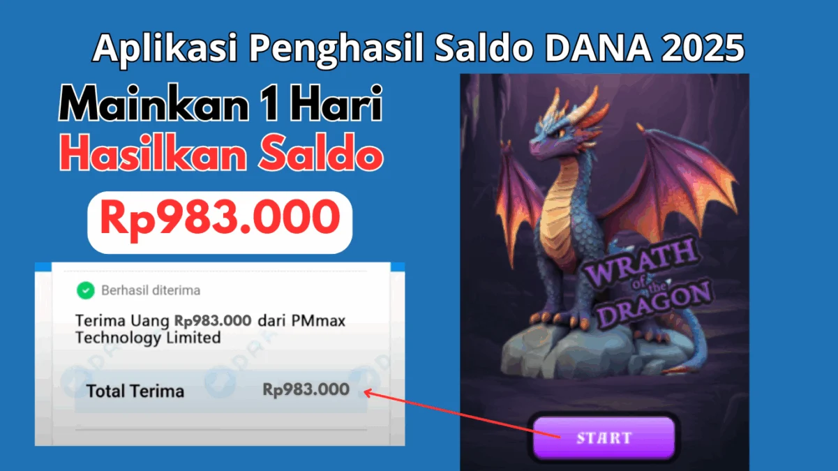 Coba Aplikasi Penghasil Saldo DANA Tercepat 2025 Ini, Bisa Dapat Rp983 Ribu per Hari!