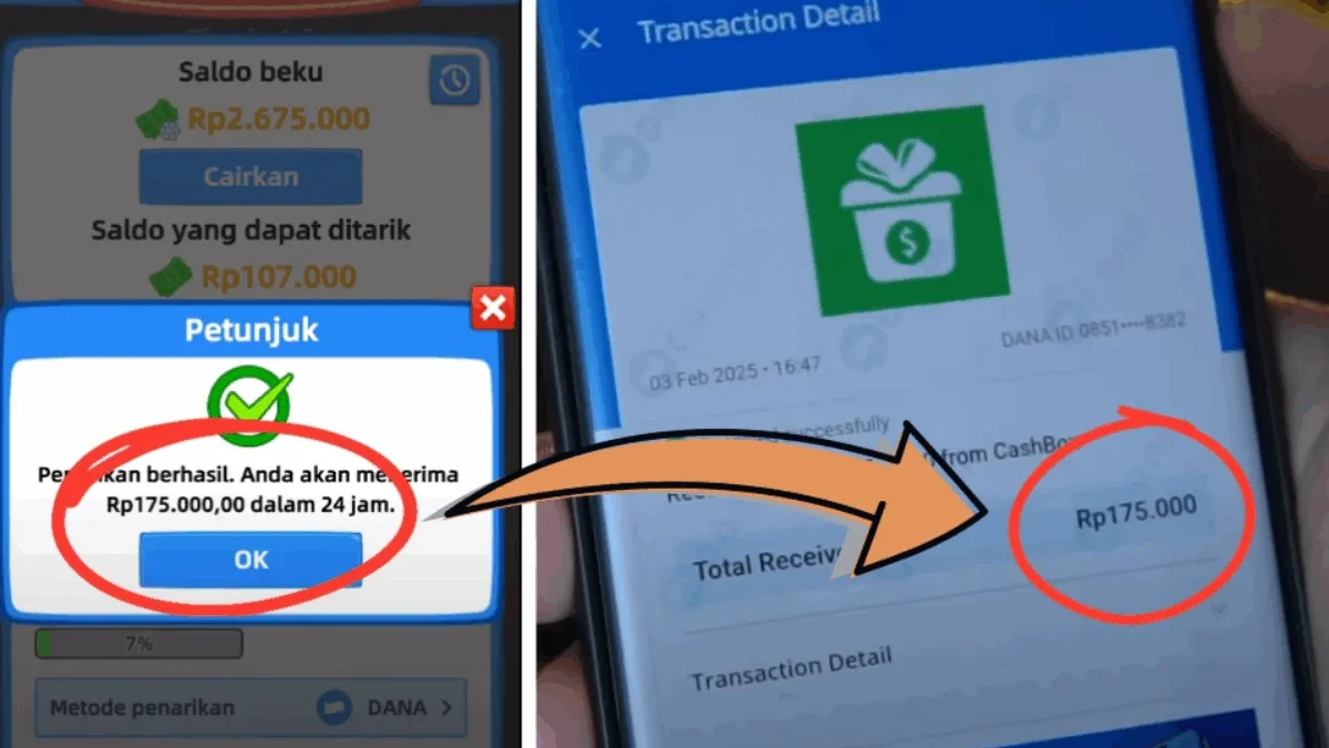 Modal Pasang Aplikasi Penghasil Uang 2025 Dapat Bonus Rp175 Ribu, Begini Caranya Modal Pasang Aplikasi Penghasil Uang 2025 Dapat Bonus Rp175 Ribu, Begini Caranya
