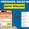 Tukar Koin di Aplikasi Penghasil Uang 2025 Berhasil Dapat Rp50.000 Langsung Cair