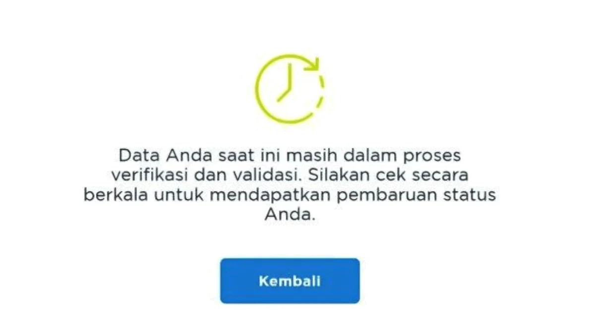 Ketahui ini Arti Status “Masih Dalam Proses Verifikasi” Saat Cek BSU 2025