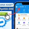 DANA Kaget Hari Ini! Klik Sekali, Dapat Saldo Gratis hingga Rp450.000