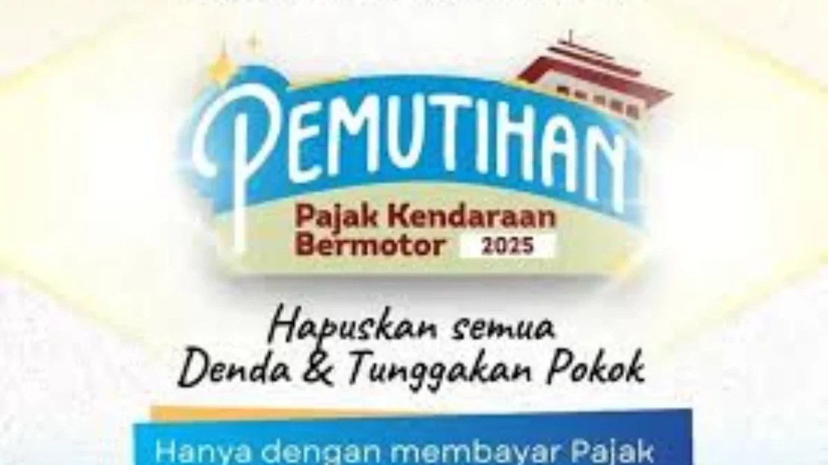 Ilustrasi pemutihan pajak kendaraan bermotor 2025 di Jabar