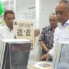 Ketua DPRD Kota Cimahi, Wahyu Widyatmoko saat Menyambangi Gramedia Cimahi (mong)
