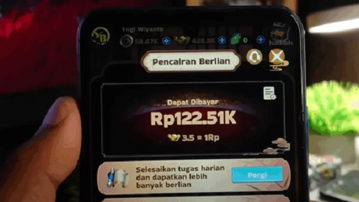 Dapetin Rp120.000 per Jam Menggunakan Game Penghasil Uang 2025 Dapetin Rp120.000 per Jam Menggunakan Game Penghasil Uang 2025