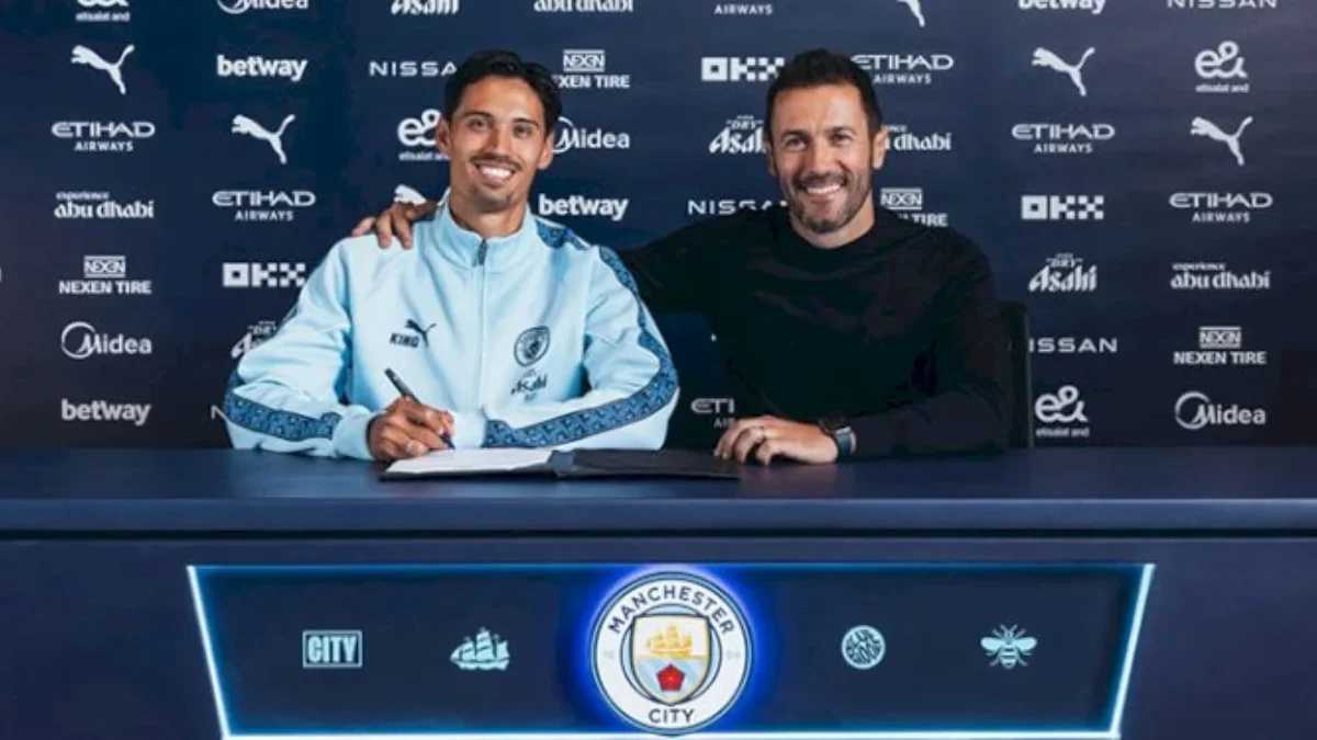 Tijjani Reinders langsung mendapat kontrak 5 tahun bersama Manchester City/Dok Man City