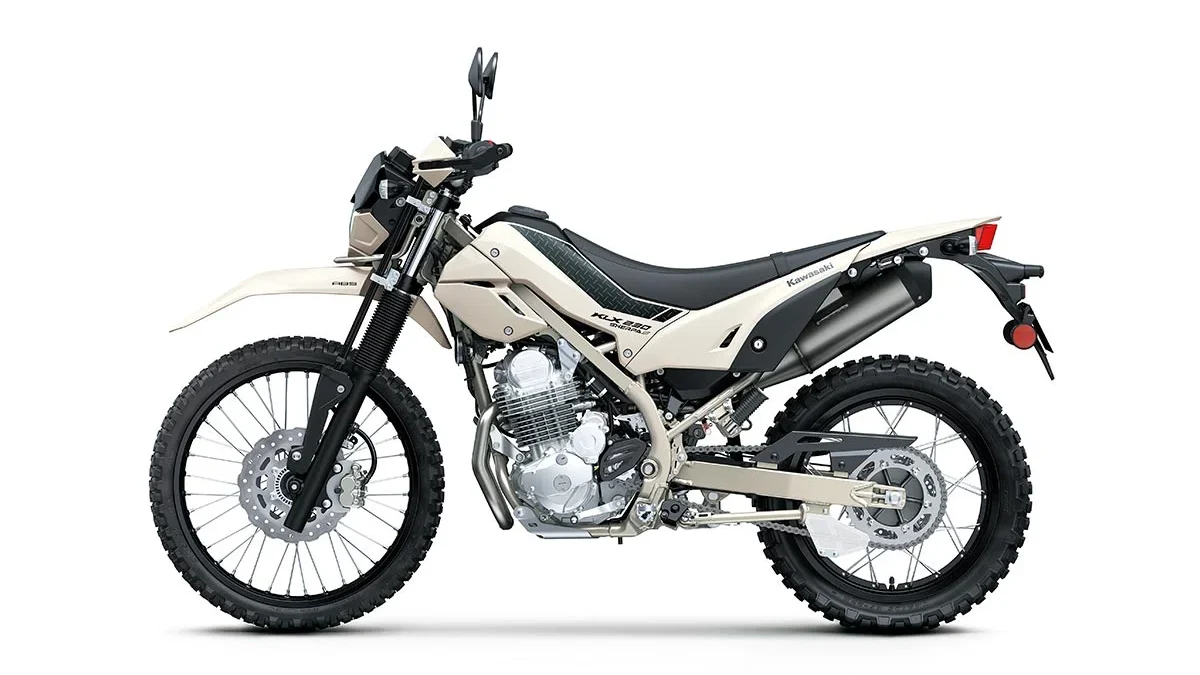 Kawasaki KLX230 SHERPA Meluncur di PRJ 2025, ini Tampangnya