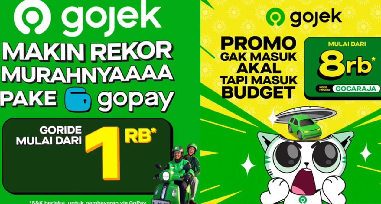 24 Kode Promo Gojek, Goride, Gocar, Gosend, dan Gofood Hari Ini Juli ...