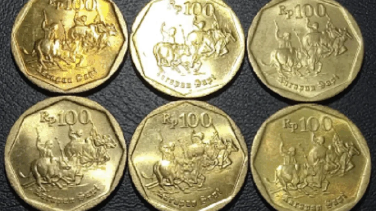 Berapa Harga Real Koin Kuno Rp100 Karapan Sapi di Situs Lelang 2025? Cek di Sini
