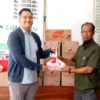plafon MTs Nurul Ulum, Desa Ciparay, Kabupaten Majalengka sudah baik setelah PT Kaldu Sari Nabati Indonesia berikan bantuan.
