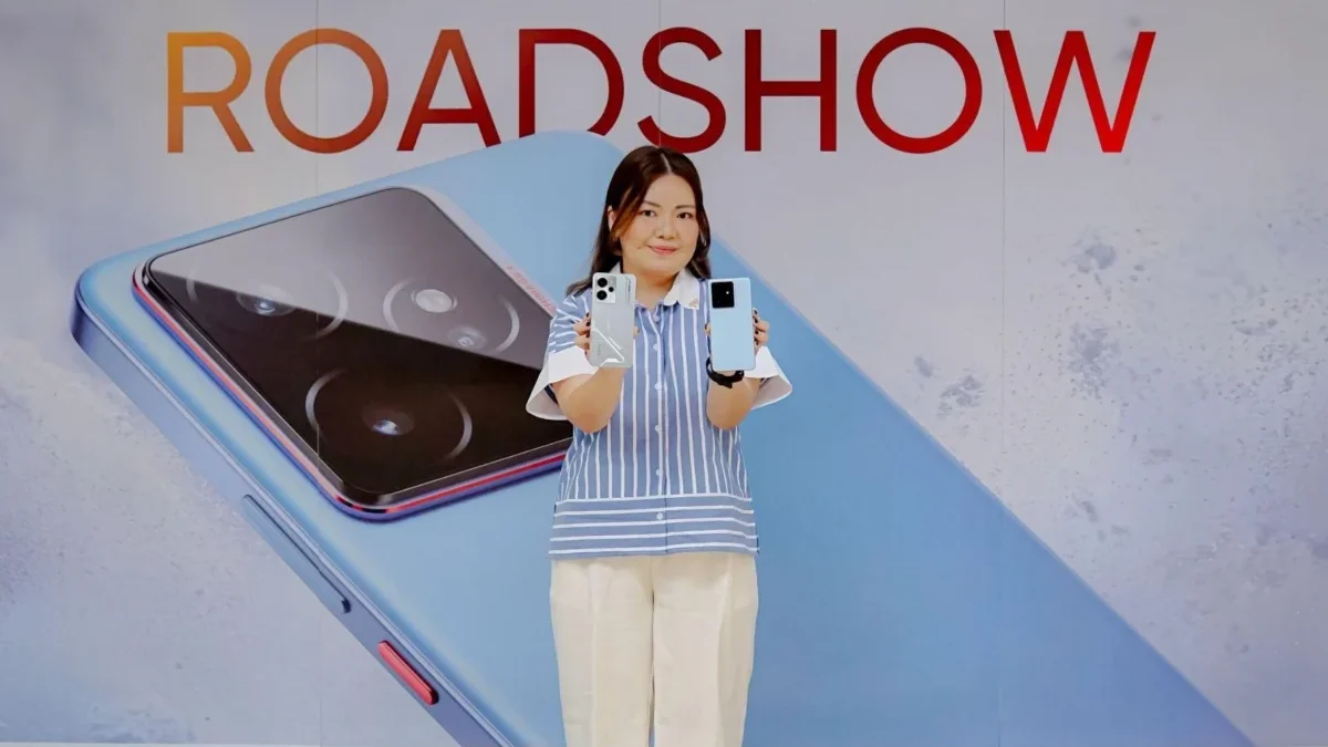 realme memulai “realme Media & Community Roadshow 2025” di Bandung, memperkenalkan dua lini smartphone terbarunya: realme GT 7 Series dan realme 14 Series 5G di Kota Bandung, Selasa 10 Juni 2025.
