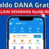 Link DANA Kaget Berisi Saldo Gratis Rp200.000