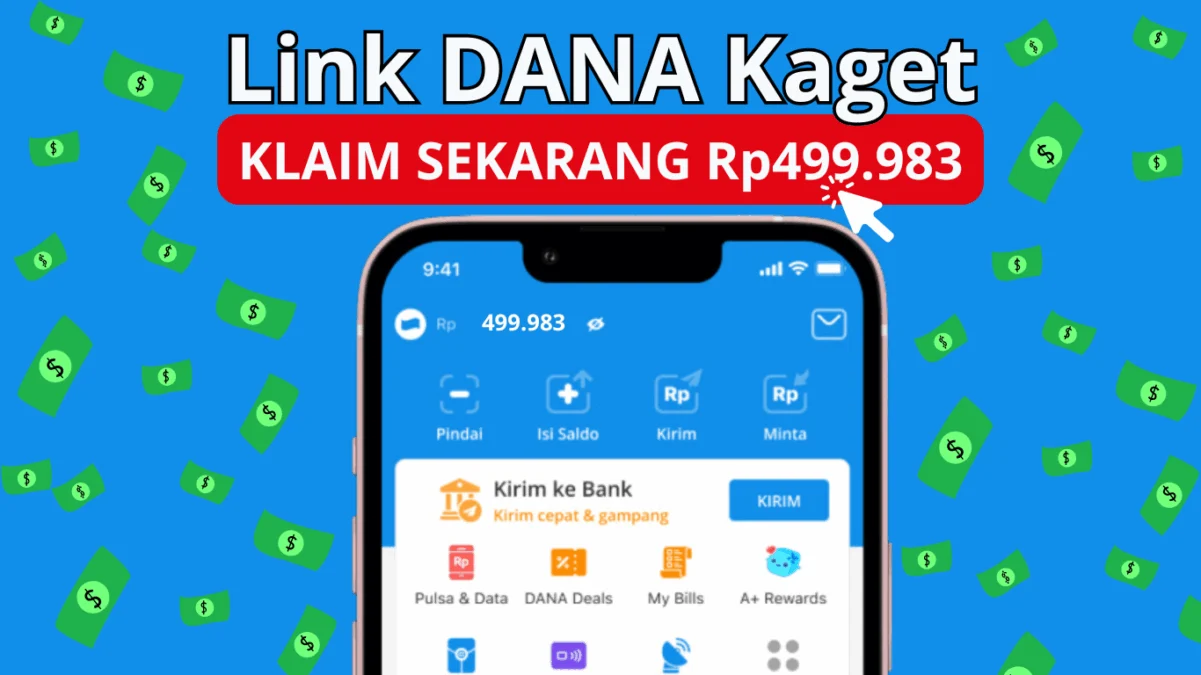 Awal Bulan Buka Amplop Saldo DANA Gratis Rp499.983, Klik Sekarang!