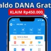 Saldo DANA Gratis Rp450.000 dari Link DANA Kaget Ini!