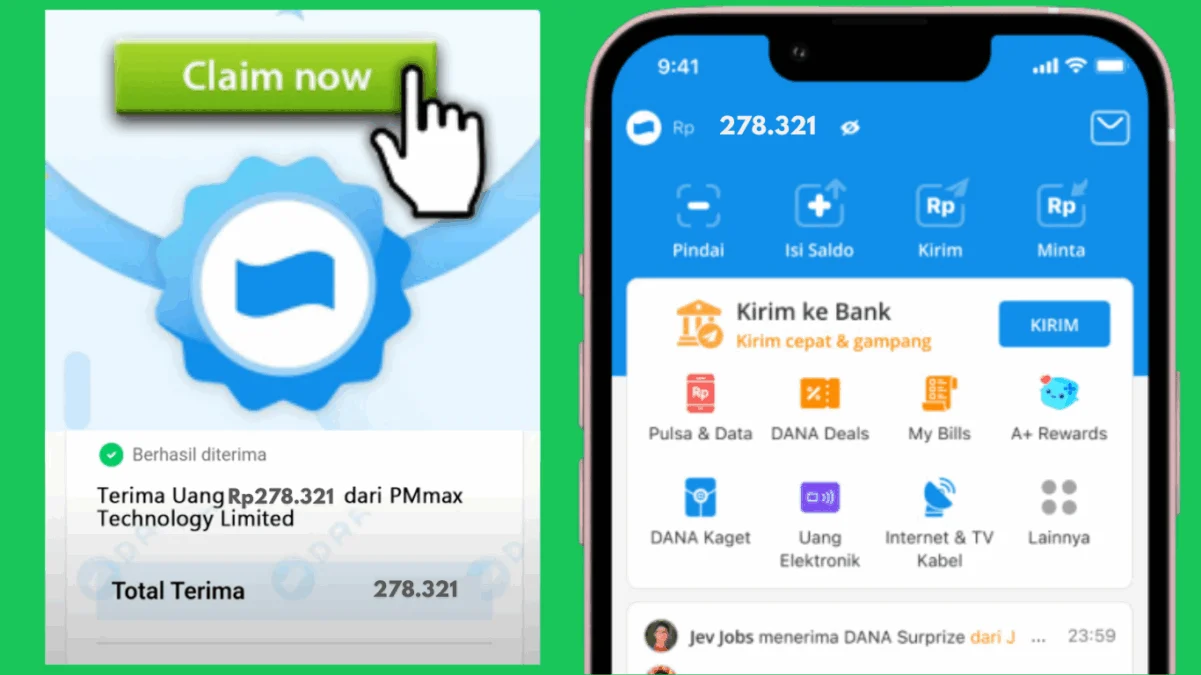 Ambil Kesempatan Klaim Saldo DANA Gratis Rp278.321 di Link Ini Ambil Kesempatan Klaim Saldo DANA Gratis Rp278.321 di Link Ini