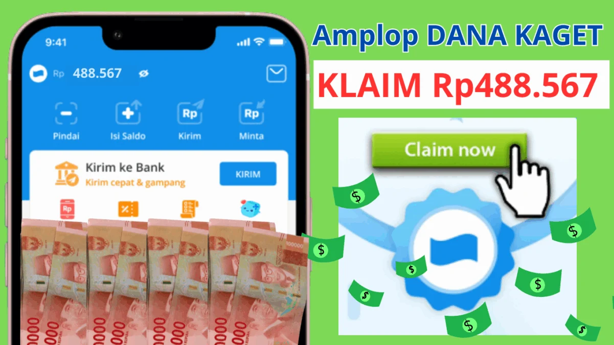 TAP TAP Amplop Saldo DANA Gratis Rp488.567 Sekarang Juga!