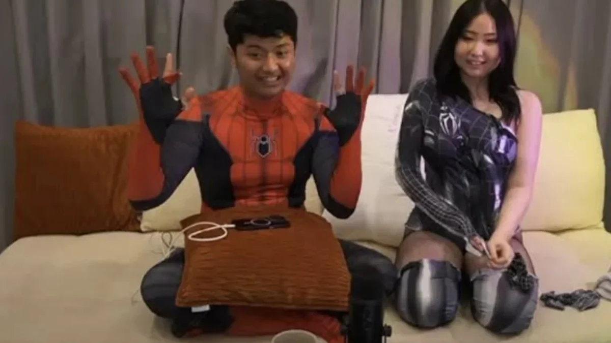 Potongan Video Viral Msbreewc x Ello MG Ganti Kustom Spiderman Bikin Netizen Makin Penasaran
