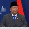 Presiden Indonesia Prabowo Subianto. (Foto/ANTARA)