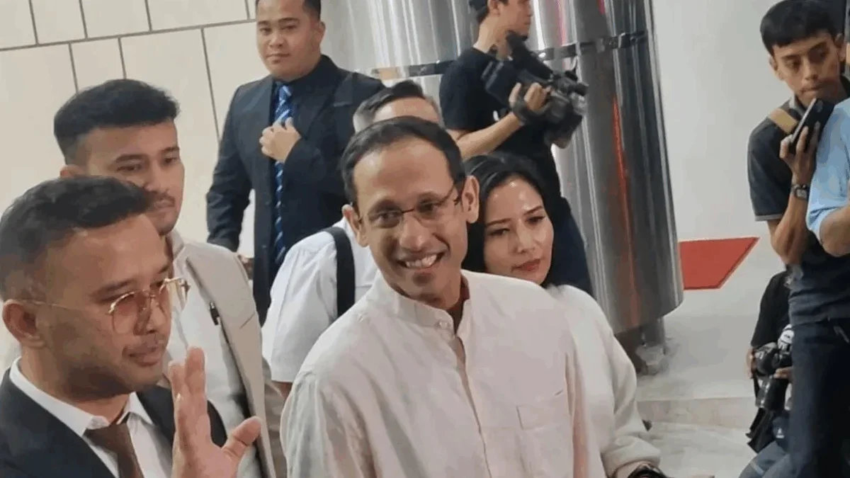 Mantan Menteri Pendidikan, Kebudayaan, Riset, dan Teknologi (Mendikbudristek) Nadiem Makarim. (foto/ANTARA)