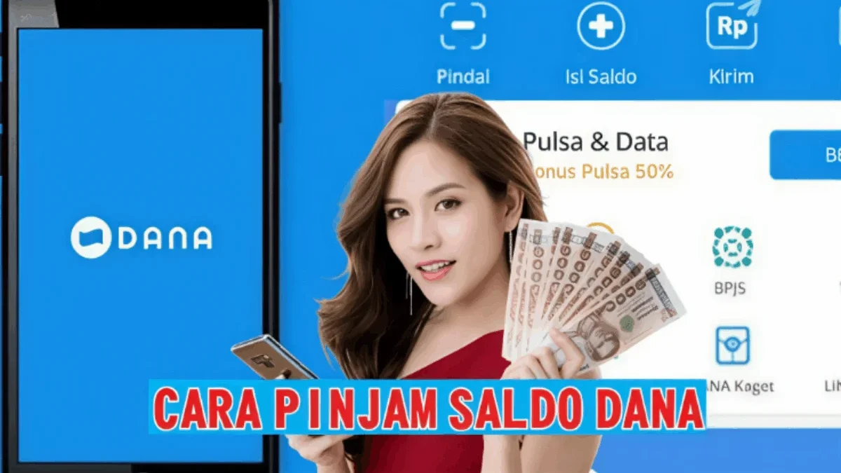 Cara Pinjam Saldo DANA Rp800 Ribu Tanpa KTP, Langsung Cair Gak Sampai 2 Menit