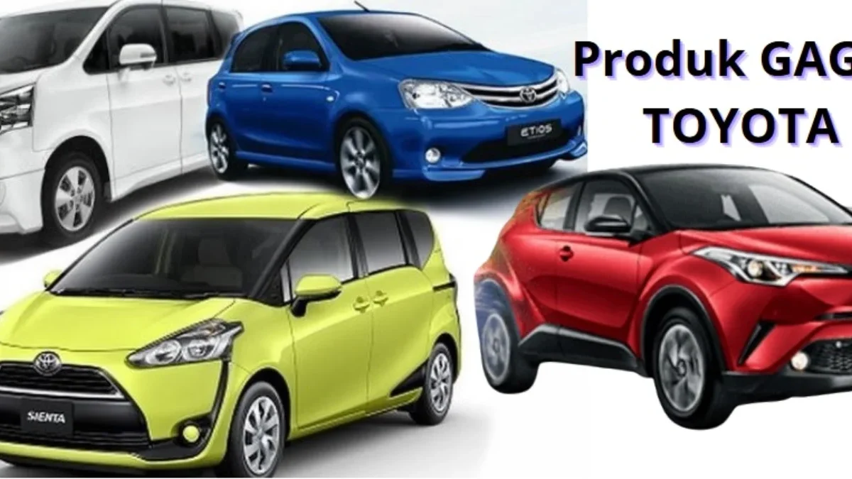 Mobil Toyota yang disebut Produk gagal.
