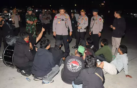 22 Suporter Timnas ditangkap pasca final di GBK