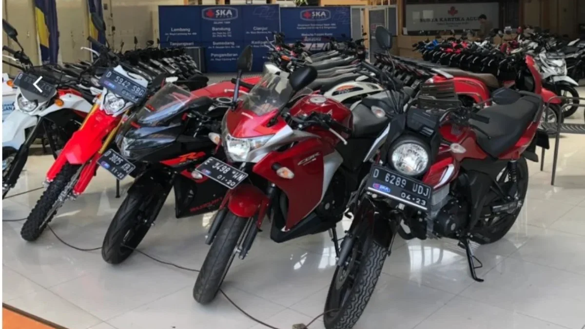 BUrsa motor bekas bisa menjadi alternatif membeli motor berkualitas dan murah. (dok.skamotor)