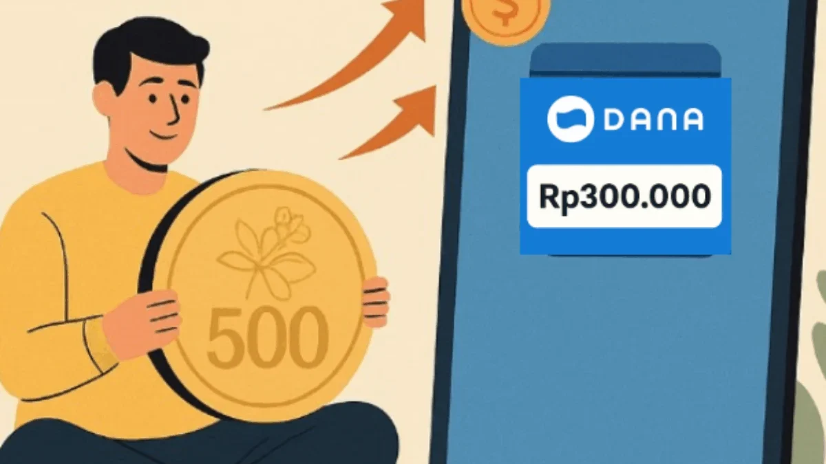 Tukar Uang Koin Jadi Saldo DANA Gratis Lewat Mesin Ini, Ini Lokasinya