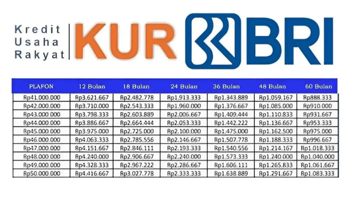 Pinjam Rp100 Juta Cicilan Rp2 Jutaan Tanpa Jaminan Lewat KUR BRI 2025, Ini Syaratnya Pinjam Rp100 Juta Cicilan Rp2 Jutaan Tanpa Jaminan Lewat KUR BRI 2025, Ini Syaratnya