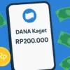 Saldo DANA Kaget Rp200 Ribu Hari Ini, Klaim Sekarang 