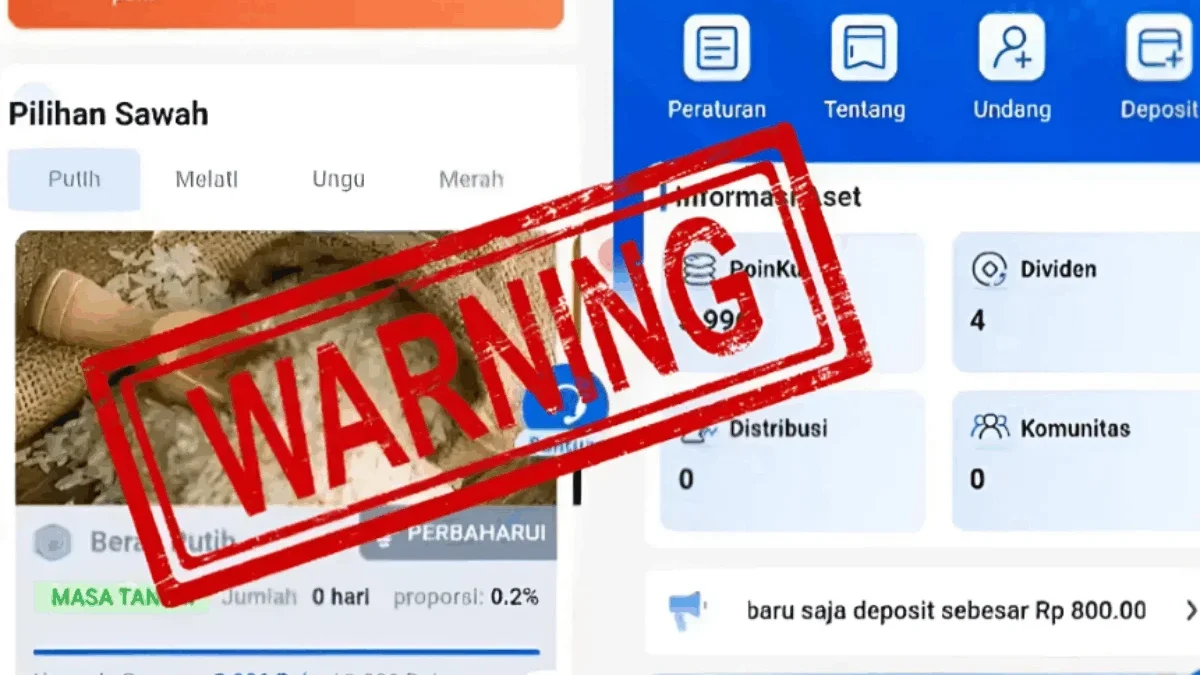 Aplikasi RiceRich Penghasil Uang yang Aman? Benarkah Punya Kantor dan Produk Beras Vietnam, Ini Faktanya