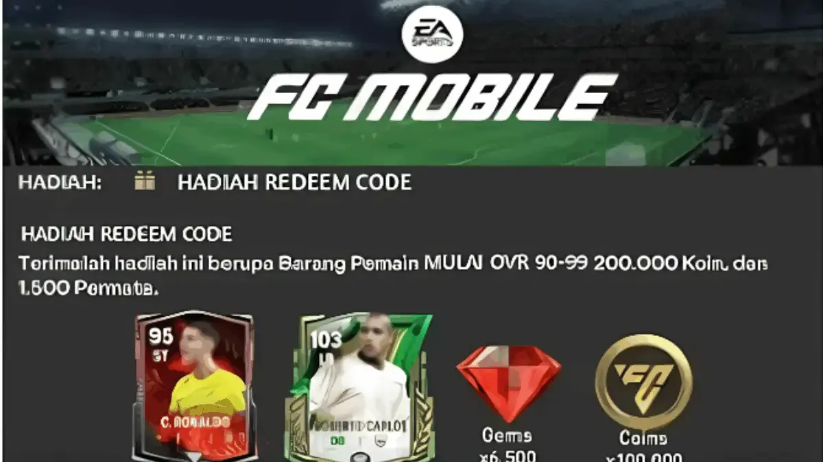 Buruan Klaim Kode Redeem FC Mobile, Hadiah Koin dan Pemain Bintang OVR Tinggi Menanti