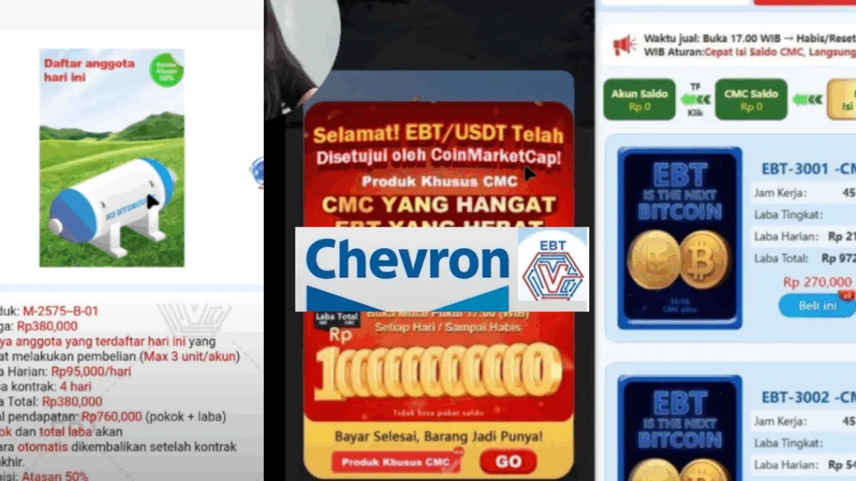 Benarkah Aplikasi Chevron EBT Penghasil Uang? Ini Fakta Sebenarnya