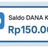 Saldo DANA Gratis Hari Ini, Langsung Cair hingga Rp150.000