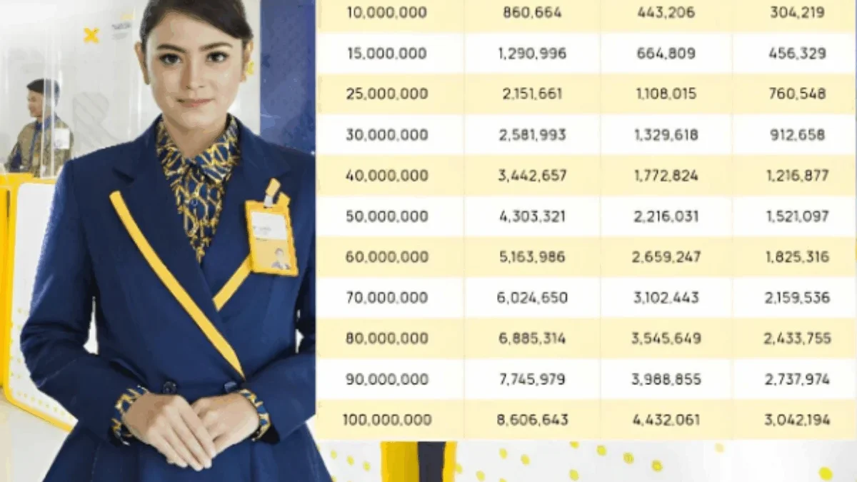 Simulasi KUR Mandiri 2025 Rp50 Juta dengan Bunga Ringan