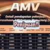 Aplikasi AMV Kasih Bonus Gila-Gilaan 25-30 Juli? Ini Faktanya