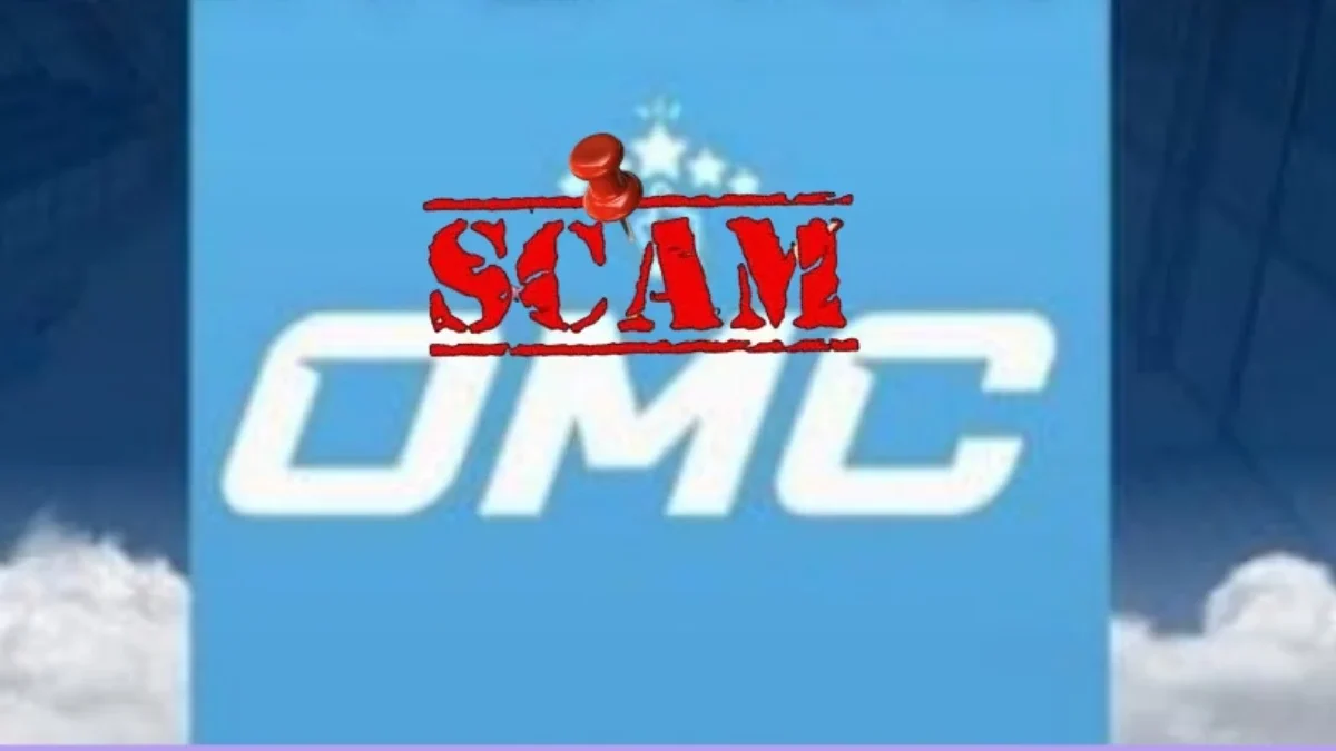 Aplikasi OMC yang menunjukkan gejala scam.