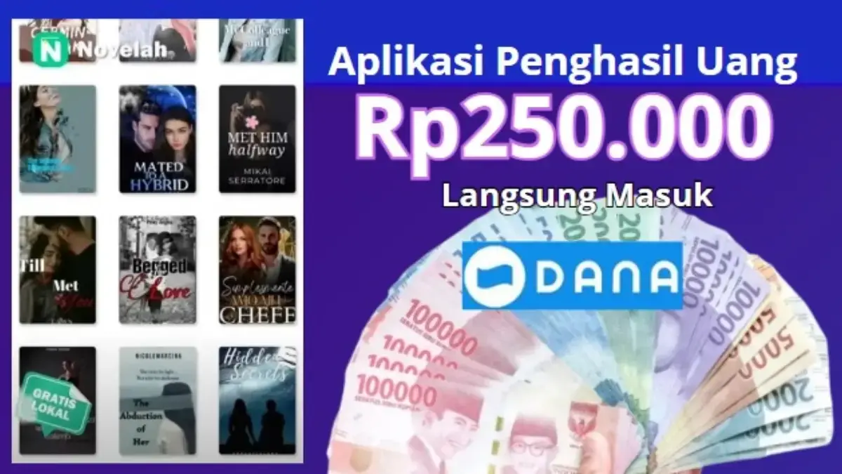 Aplikasi penghasil Saldo DANA gratis.