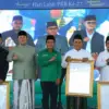 Istighosah Kubro PKB di Dome Bale Rame Soreang, Kabupaten Bandung, Minggu (27/7/2025)
